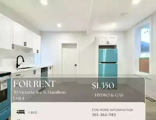 1 BED 1 BATH: 30 Victoria Ave N, Hamilton - 4 | 30 Victoria Avenue North, Hamilton - Photo 1