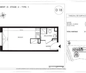 Location Appartement 1 pièce 21m² ISLE 87170 - Photo 6