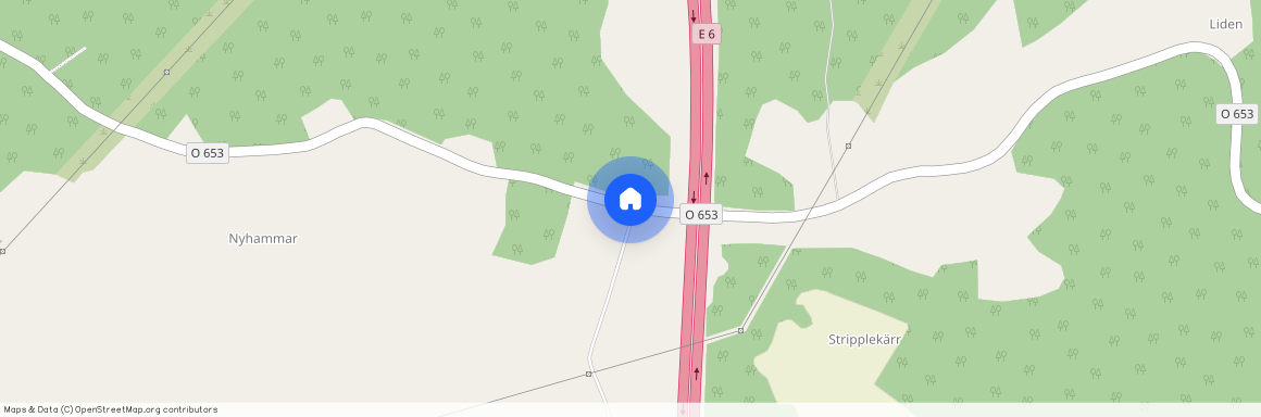 Stripplekärr, Ödsmål