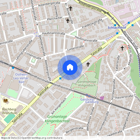 Talstraße, 70188 Stuttgart - Stuttgart-Ost