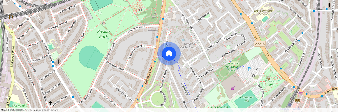 Blanchedowne, Denmark Hill, London, SE5