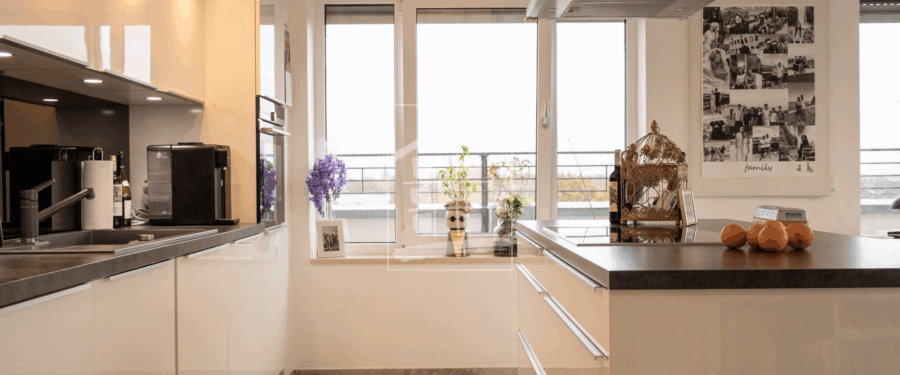 Extravagantes Penthouse über den Dächern von Bocholt - Photo 1