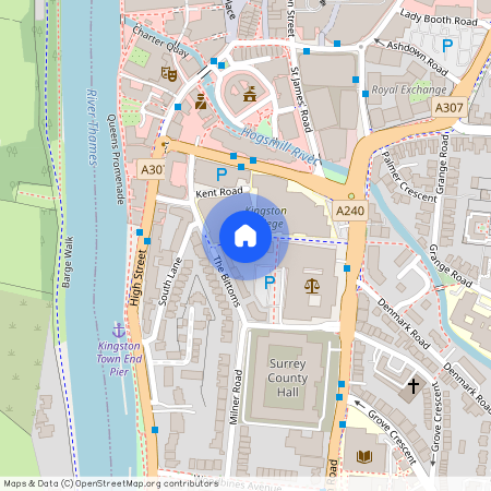 Oaklea Passage, Kingston Upon Thames, Surrey, KT1