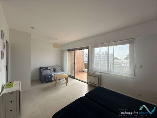 Studio climatisé pour 4 personnes à 50 m de la plage situé aux Salins d'Hyères - Photo 1