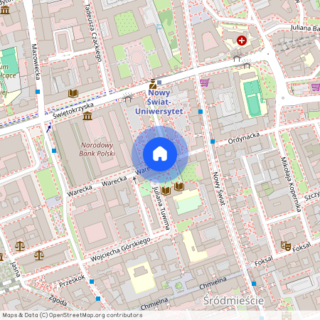 ul. Warecka, Śródmieście Północne, Śródmieście, Warszawa, mazowieckie