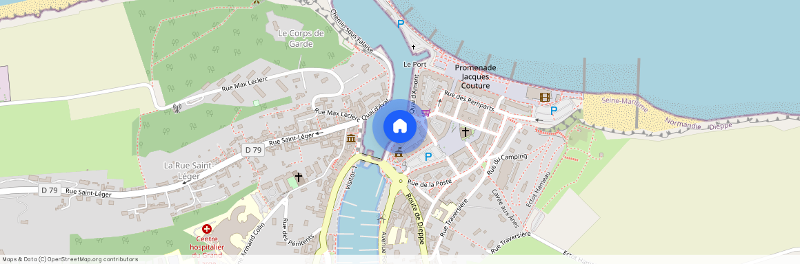 SEINE-MARITIME (76), - NORMANDIE, ST VALERY EN CAUX (76460)