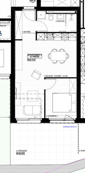Appartement neuf / charges comprise - Foto 2
