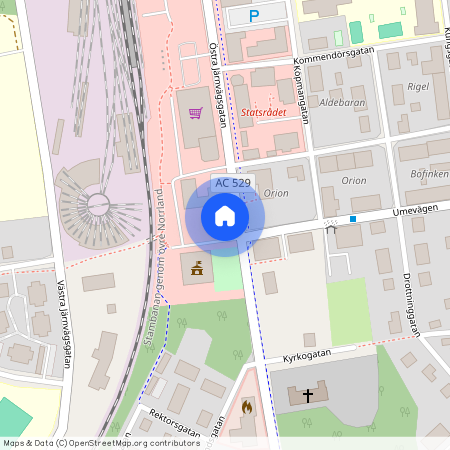 Östra järnvägsgatan 3, Vännäs