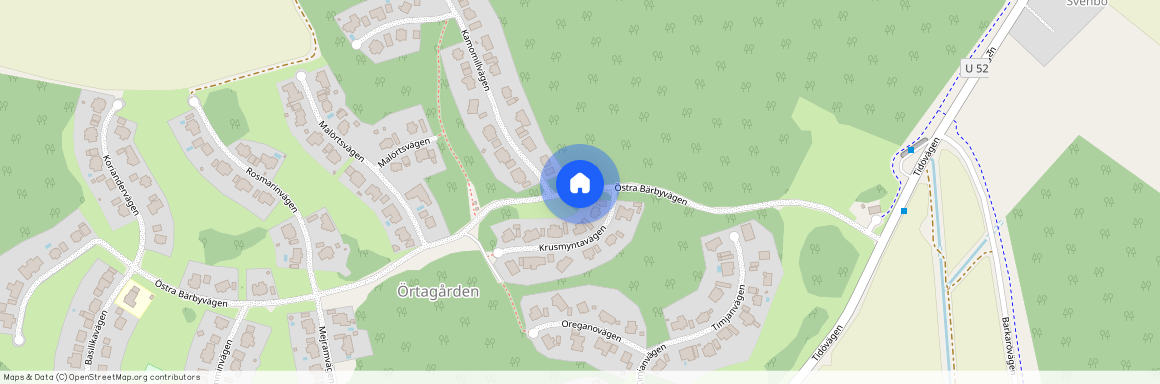 Bennets väg 21, Örtagården