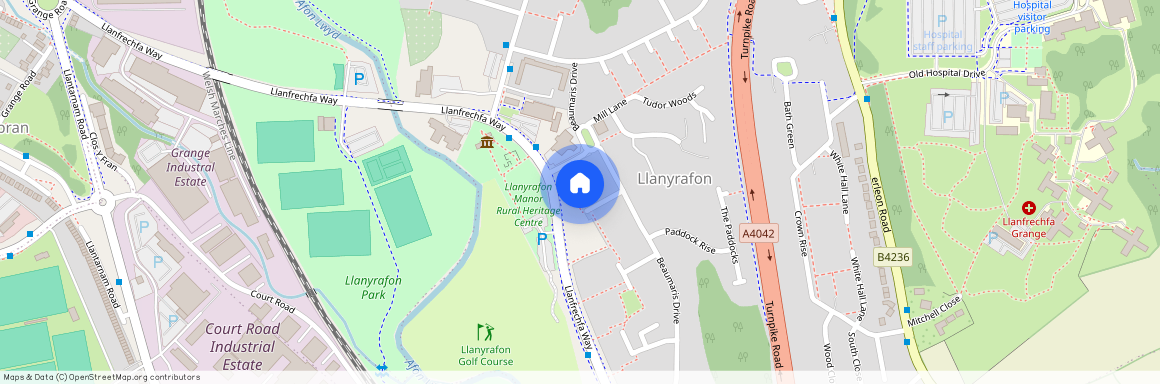 Llangorse Path, Llanyravon, NP44