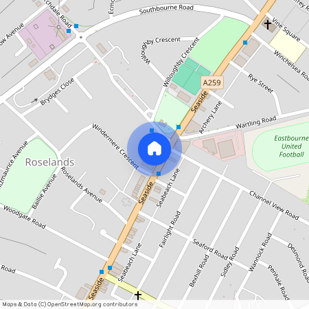 Seaside, Eastbourne, BN22