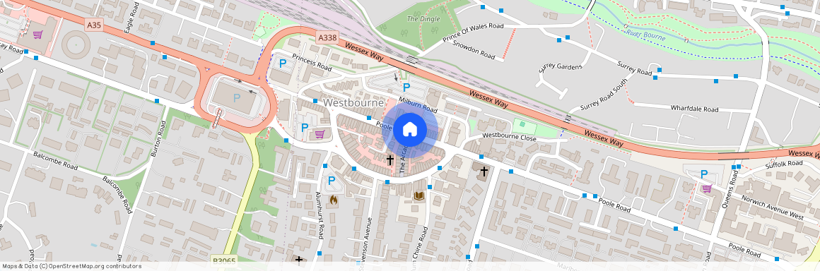 Westbourne Arcade, Poole Road, Bournemouth, Dorset, BH4