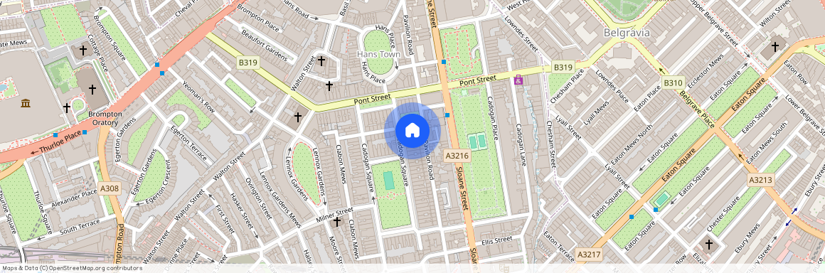 Cadogan Square, Knightsbridge, London, SW1X