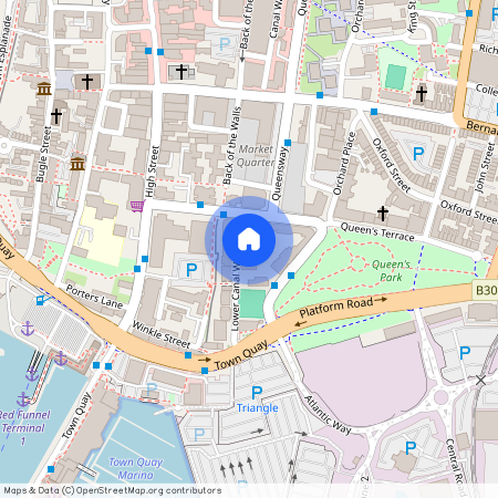 Lower Canal Walk, Southampton, SO14