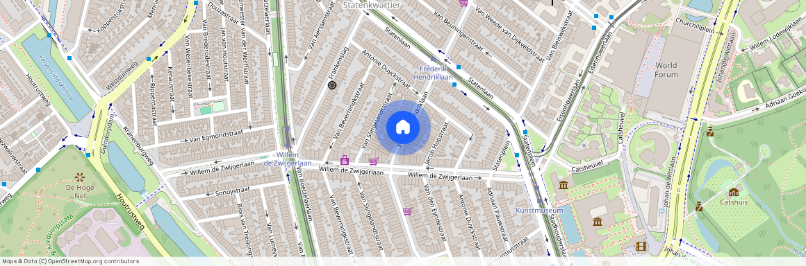 Statenkwartier, 2582 CA, Frederik Hendriklaan, Den Haag