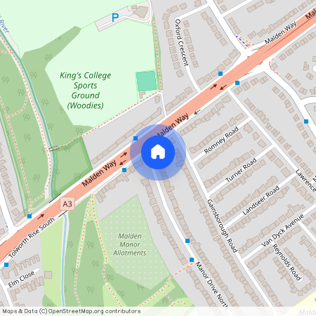 Manor Drive North, Malden Manor KT3