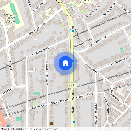 Fitzjohns Avenue, Hampstead NW3, London