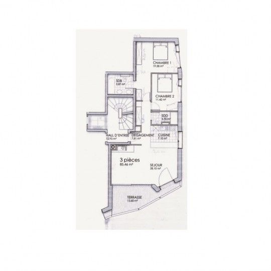 Avenue de Florimont 22A, 1006 LAUSANNE | Appartement 3.5 pièces - Foto 1
