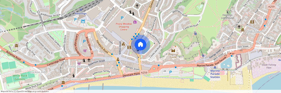 Flat 3, 45 Wellington Square, Hastings