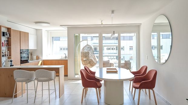 3½ Zimmer-Wohnung in Chavannes-près-Renens (VD), möbliert, auf Zeit - Photo 1