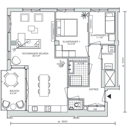 Te huur: Appartement Müllerkade 859 in Rotterdam - Photo 3