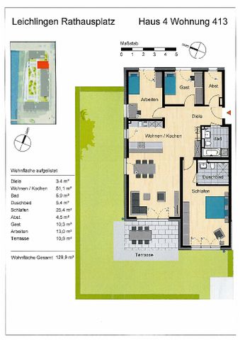 Neubau/Erstbezug: Moderne 4-Zimmer-Wohnung mit eigenem Garten! - Photo 4