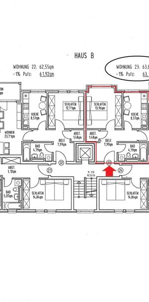 Traumwohnung gesucht ? 2 Zimmer Wohnung in Hönow im 2. Obergeschoss - Photo 2