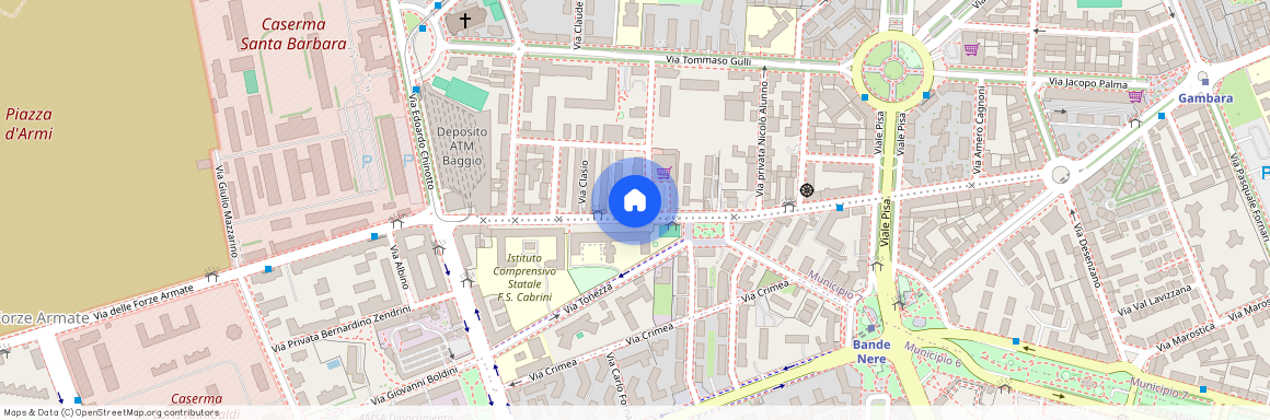 Via delle Forze Armate 50, Milano