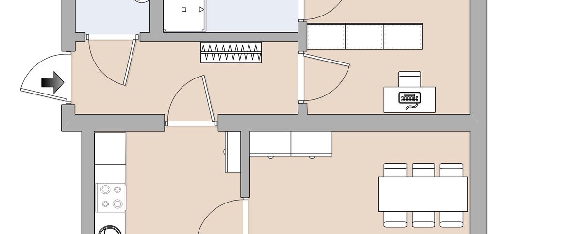 Helle 3-Zimmer-Wohnung in guter Lage in Wolfsberg - Photo 1