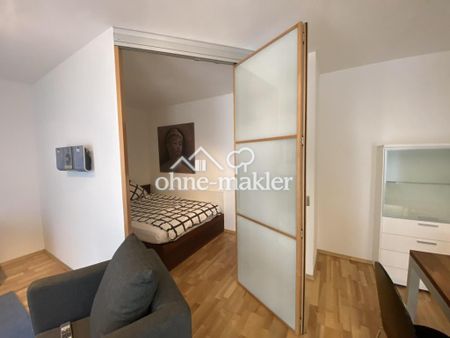 Möblierte 1,5-Zi Wohnung mit Terrasse in Toplage - Photo 2
