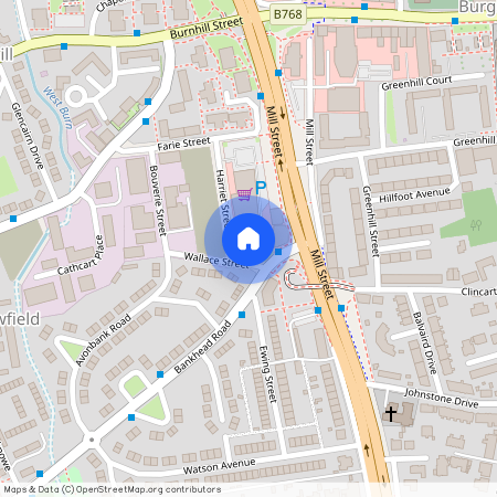 Wallace Street – Spacious & Modern 2 Bed Furnished Apartment, Glasgow