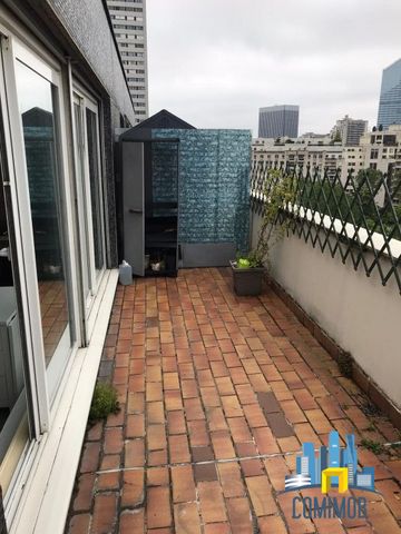 COURBEVOIE STUDIO MEUBLE + TERRASSE - Photo 2