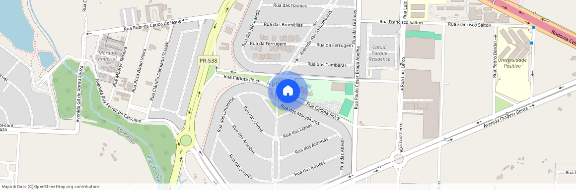 Rua Carlota Ilnicki, Vivendas do Arvoredo, Londrina