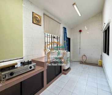 Partially Furnished Single Storey Terrace Taman Sri Treh For Rent - Foto 6
