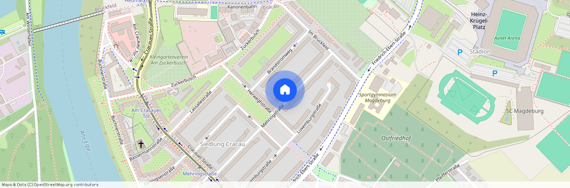 Mehringstr. 19, 39114 Magdeburg OT Cracau