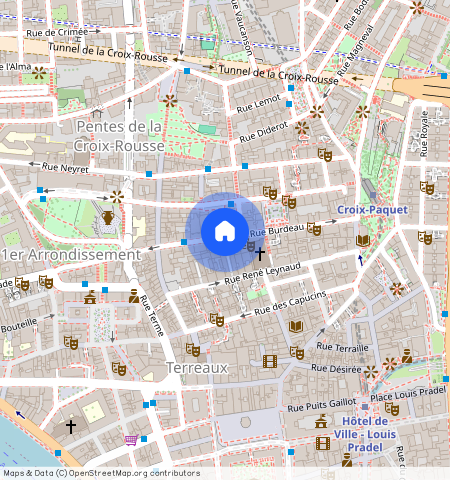 Lyon 1er Pentes de la Croix-Rousse