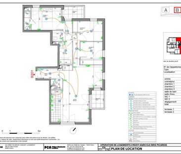 location Appartement T4 DE 95.13m² À CHESSY - Photo 3