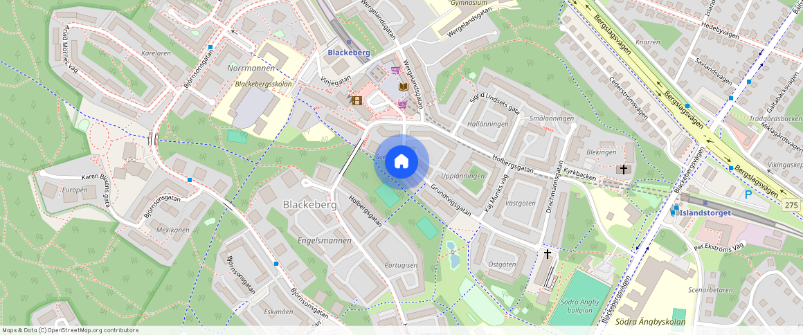 Grundtvigsgatan **, Blackeberg