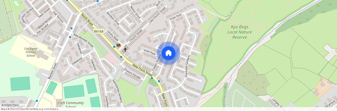 Wesley Terrace, Annfield Plane, County Durham, DH9