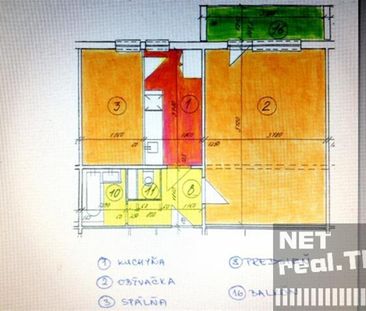 Prenájom, 2-izb. byt, 47,5 m - Fotografia 3