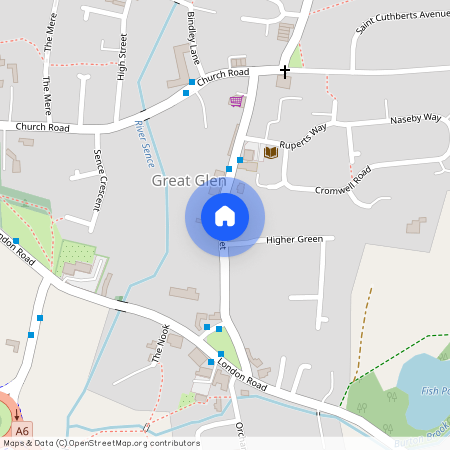 Main Street, Great Glen, Leicester, Leicestershire, LE8