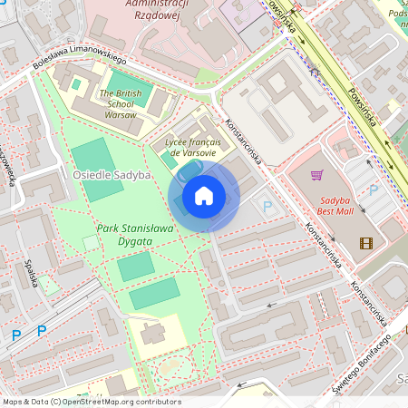 Mokotów Sadyba, Mokotów, Konstancińska, Warszawa