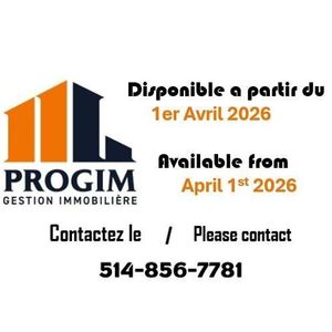 2 CH - 1 SDB - Montréal - $1,500 /mo - Photo 2