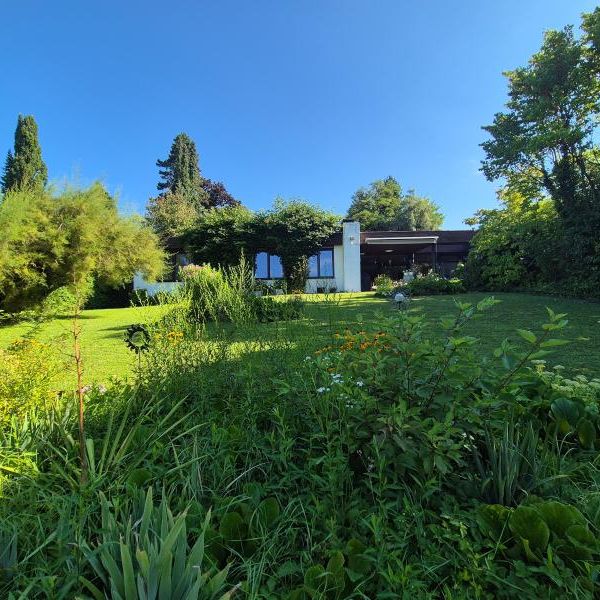 Großzügiger Bungalow mit Gebirgsblick und Außenpool im Herzen von Leonding! 250 m² WNFL, Grund 2.156 m², Doppelgarage! - Foto 1