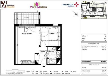 APPARTEMENT T2 42M - Photo 3