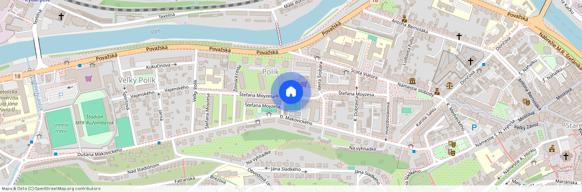 Štefana Moyzesa Ružomberok, Žilinský kraj