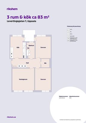 Levertinsgatan 7, 75430, Uppsala - Foto 1