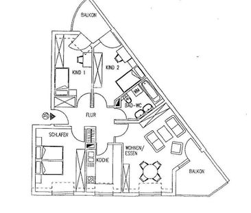 Geräumige 4-Raum-Wohnung in Bestlage | 2 Balkone | 2 Stellplätze | ... - Foto 2
