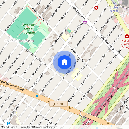 Pernambuco, 07300 Ciudad de México, CDMX #733Int. 2, Colonia Lindavista Norte, C.P. 07300, Df / Cdmx