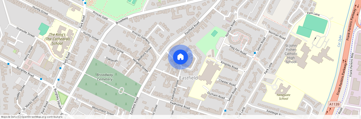 Eastfield Grove, Peterborough, PE1